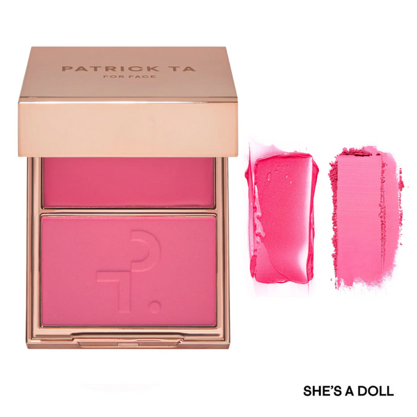 Major Headlines Double-Take Crème & Powder Blush Duo