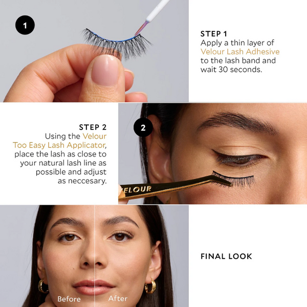 Effortless Kit - No Trim No Measure Natural Lash Kit