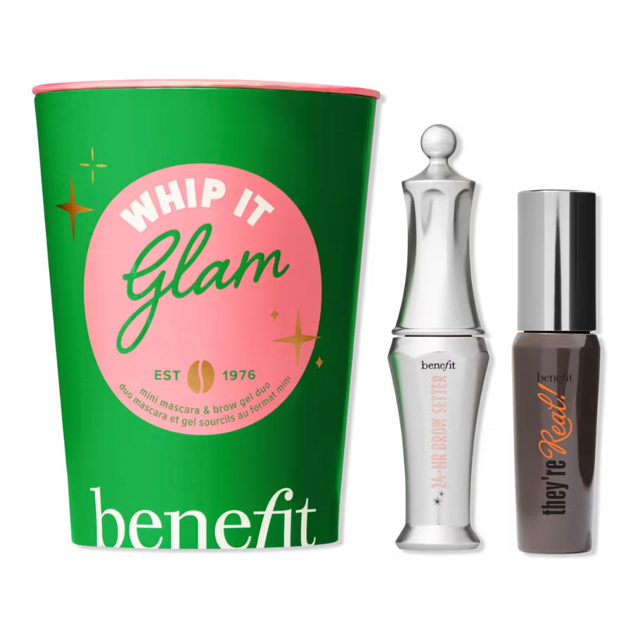 Whip It Glam Mini Mascara & Brow Gel Holiday Gift Set