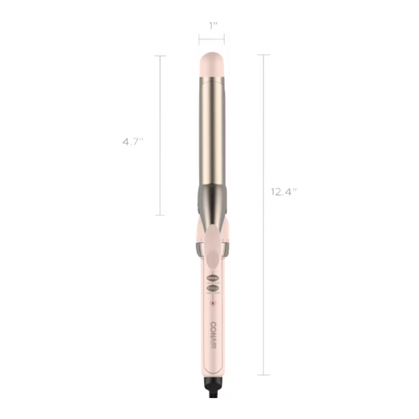 Double Ceramic 1'' Curling Iron
