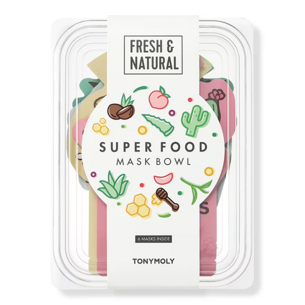 SuperFood Bowl Mask Set
