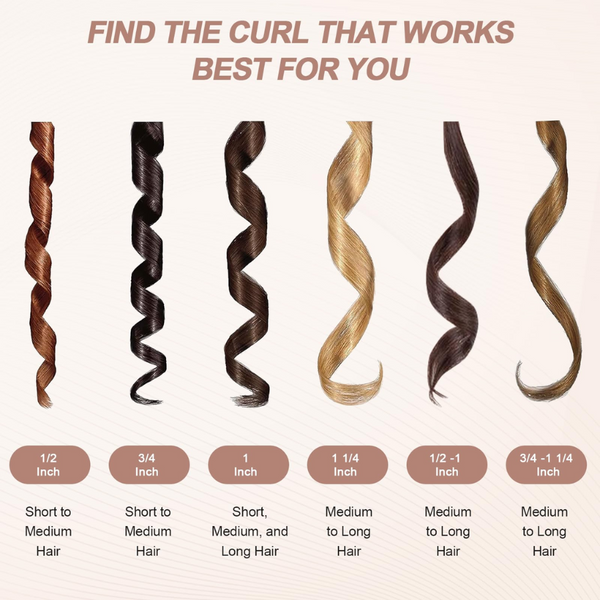 Double Ceramic 1'' Curling Iron