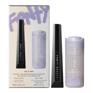 On & Awf Mascara and Mini Makeup-Melting Cleanser Duo