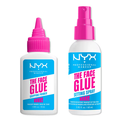 The Face Glue Primer and Setting Spray Duo Kit