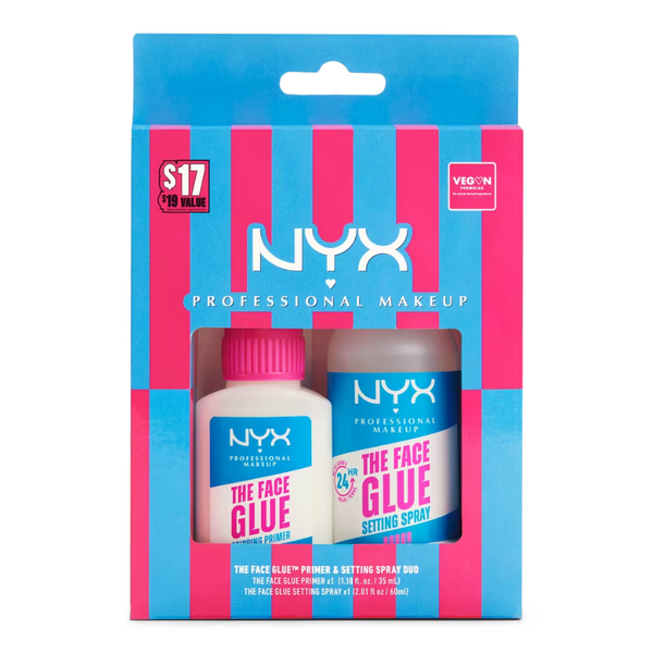 The Face Glue Primer and Setting Spray Duo Kit