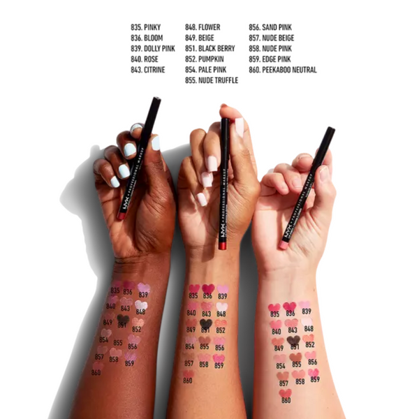 Slim Lip Pencil Creamy Long-Lasting Lip Liner