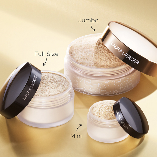 Mini Translucent Loose Setting Powder - Honey